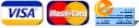 We Accept Visa, MasterCard & Online Checks!